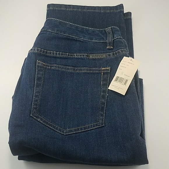 Liz Claiborne NWT Modern Straight Blue Jeans - Picture 5 of 8